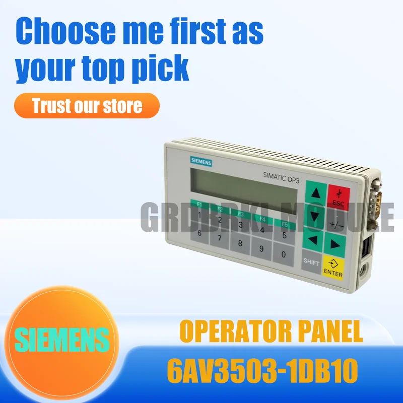 

New Original SIEMENS 6AV3503-1DB10 OP3 HMI Operator Panel