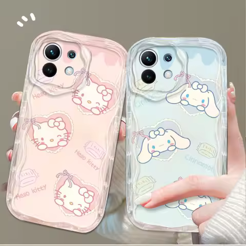 Cinnamoroll Kuromi Kitty Case for Xiaomi Poco X7 X6 X5 X3 F7 Ultra F6 F5 NFC F3 M7 M6 Pro 4G Mi 13 12 11 Lite 5G 14 13T 14T Pro