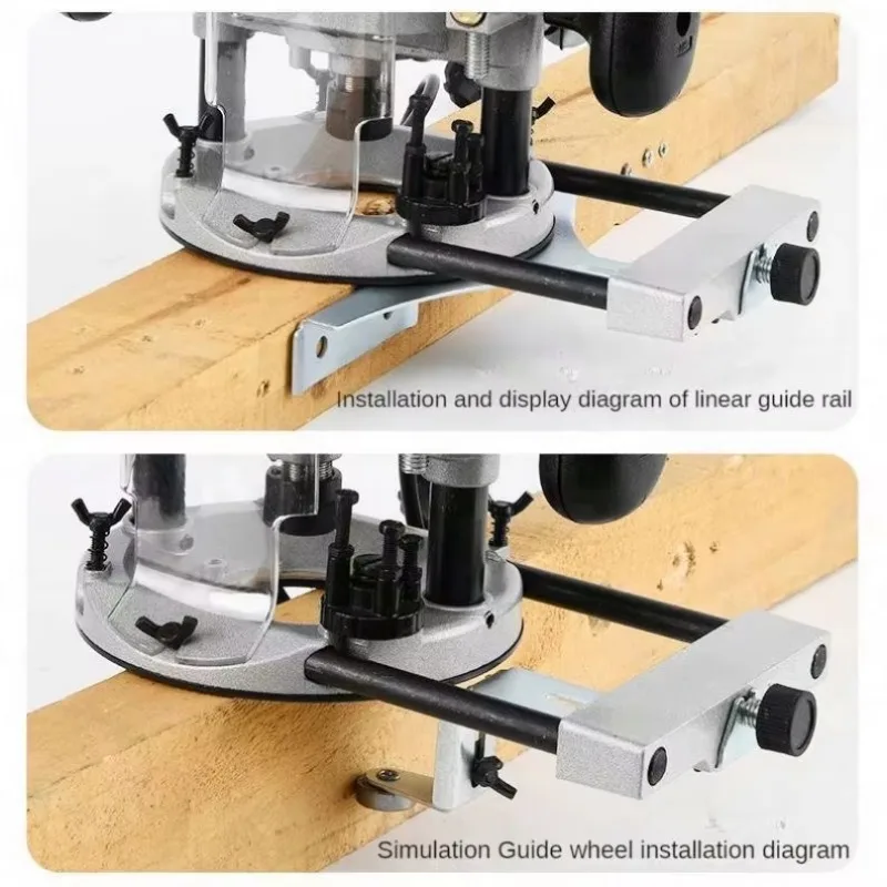 TEBAK Factory Price Electric Wood Router 2200W Woodworking Machinery Engraving Slotting Carving Carpentry Electric Trimmer