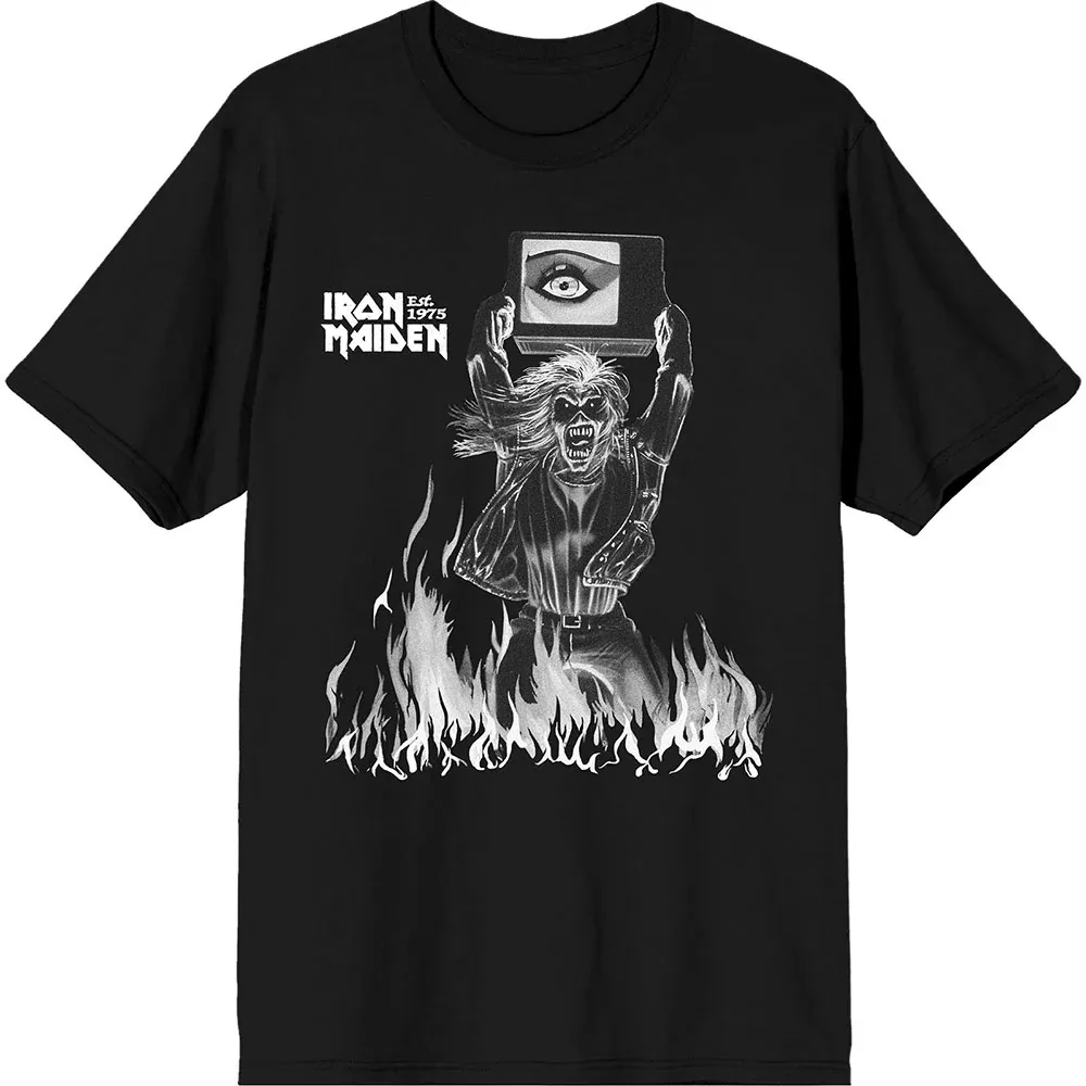 

Одежда Holy Smoke Flames 1975 года с периферийным узором и принтом, летние хлопковые мужские и женские футболки класса люкс с короткими рукавами