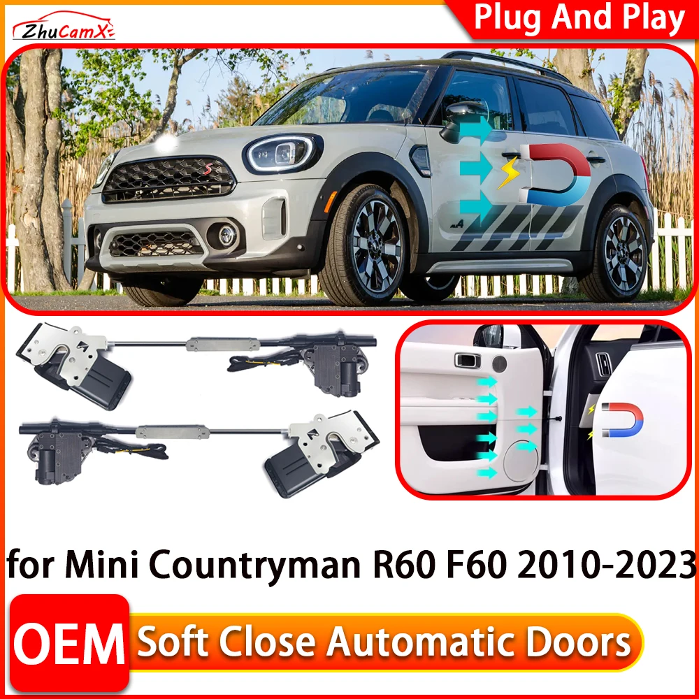 

for Mini Countryman R60 F60 2010-2023 Car Automatic Electric Soft Close Door Closer Power Closing Door Comfort Closing System