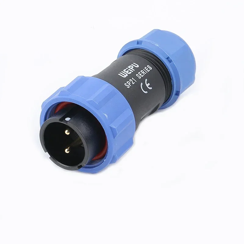 WEIPU SP21 Power Electrical Connector SP2110/P 2Pin 3Pin 4Pin 5Pin 6Pin 7Pin 8 9 12 15Pin Waterproof IP68 signal Adapter Charger