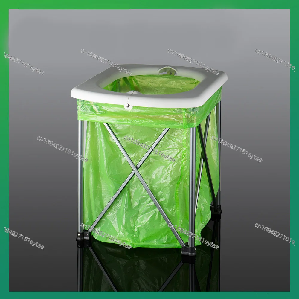 Outdoor Multifunctional Folding Toilet, Portable Ultralight Camping Leisure Seat, No Flush Portable Toilet for Travel