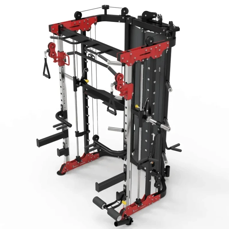 Wholesale Gym Equipment Multifunctional Fitness Machine Commercial Fitness Function Smith Machine Weight Bench