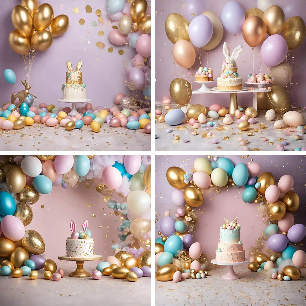 Mehofondอีสเตอร์บอลลูนการถ่ายภาพฉากหลังอาบน้ําทารกแรกเกิดภาพวันหยุดเค้กSmashฉลองไข่ตกแต่งพื้นหลัง