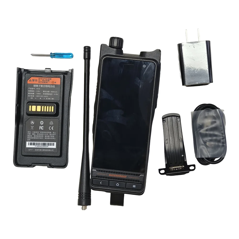 วิทยุสื่อสารแบบมืออาชีพ 5W สำหรับภายนอกอาคาร ไร้สาย 5000 กม. 5G 4G วิทยุ POC ระบบเครือข่ายสาธารณะ กันน้ำ พร้อมหน้าจอ วอล์คกี้ทอล์คกี้