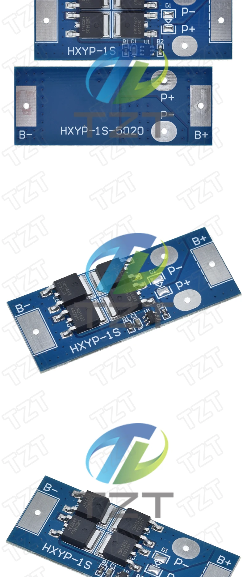 TZT 1S 3,2V 3,7V 16A LiFePO4 Li-Ionen Lithium-Batterie-Schutzplatine BMS PCB PCM Zellpack Überlade- und Tiefentladeschutz – Detail 5