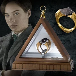 Harry Potter Voldemort Horcrux Ring Deathly Hallows Film and Television Peripheral Children's Toys Jewelry Holiday Gifts