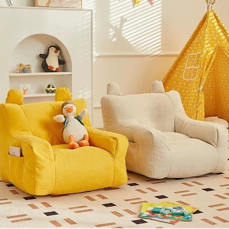 Kinderbank Fauteuil Sofa Meubelkamer Meisjes Bedkamer Kinderen Aardbei Kind Meisje Achterover Canape Enfants Lezen Jgy