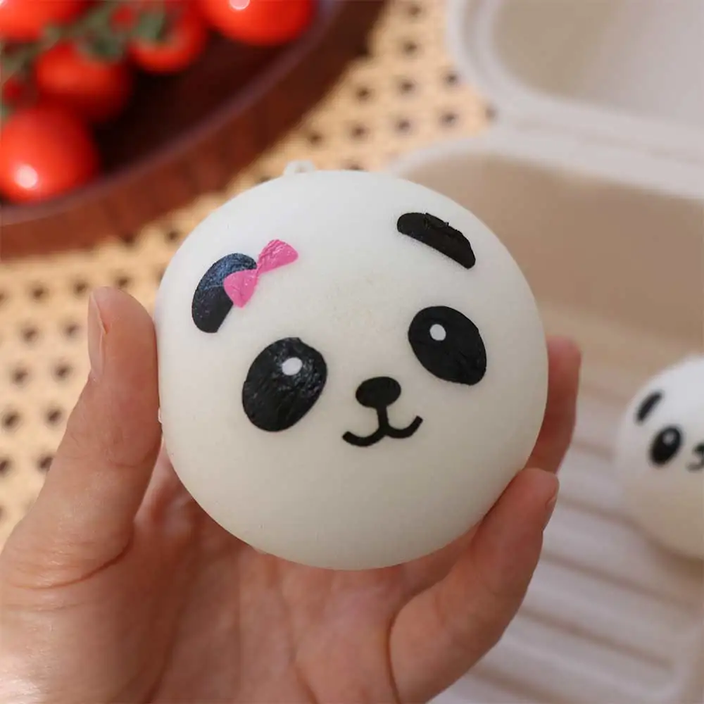 Charm Simulation Venting Cartoon Soft Stress Kawaii  Straps Panda  Silicone Squeeze