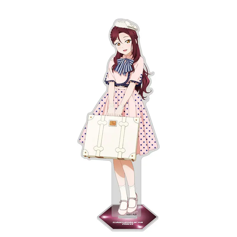 HOT Anime Love Live! Acrylic Cosplay Figure Standing Model Plate Desktop Display Present Accessories Firend Fans Store Gift