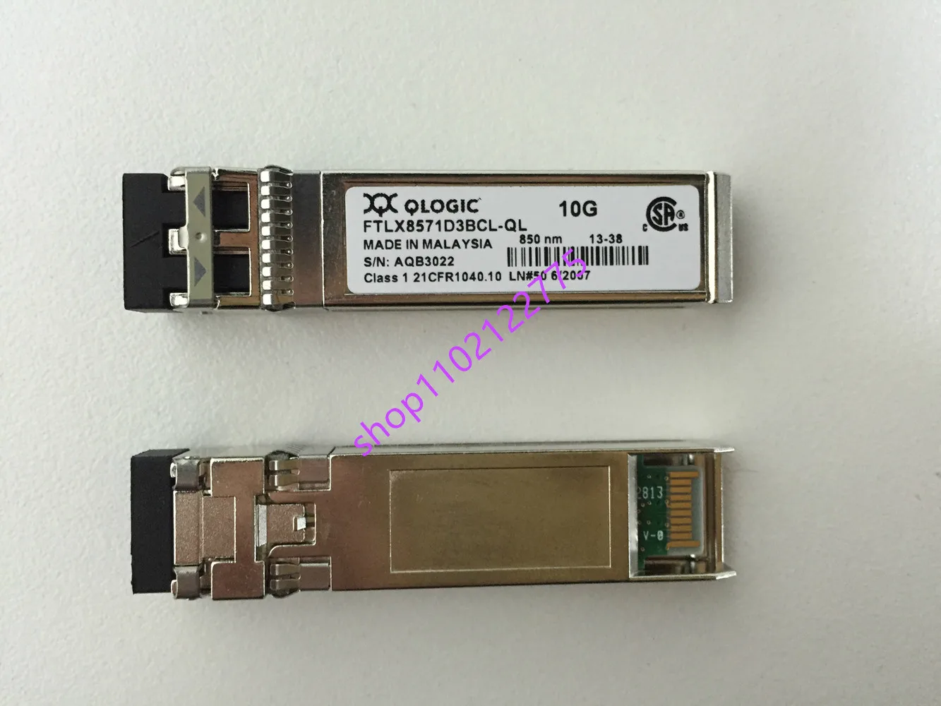 

QLOGIC 10gb Module Sfp/FTLX8571D3BCL-QL/SFP+ 10g Qlogic Optical Network Card Module/Qlogic 10g Module/Qle Hba Port Module