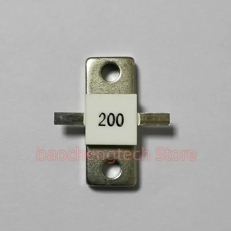 

RFR200-250 Flange Mount Resistor 250 Watt 200 Ohm DC-2.0GhzBeO Keramik Daya Tinggi Dummy Load 250 Watt 200 Ohm