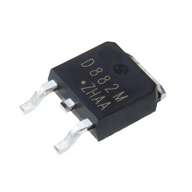 10PCS D882M B772M TO-252 2SB772 2SD882 30V/3AMD ทรานซิสเตอร์