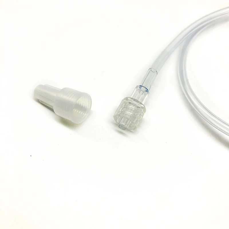 Disposable Medical Iv Infusion Extension Set Extension Tube luer Lock Connector Tube Length 150cm Diameter 4.0mm