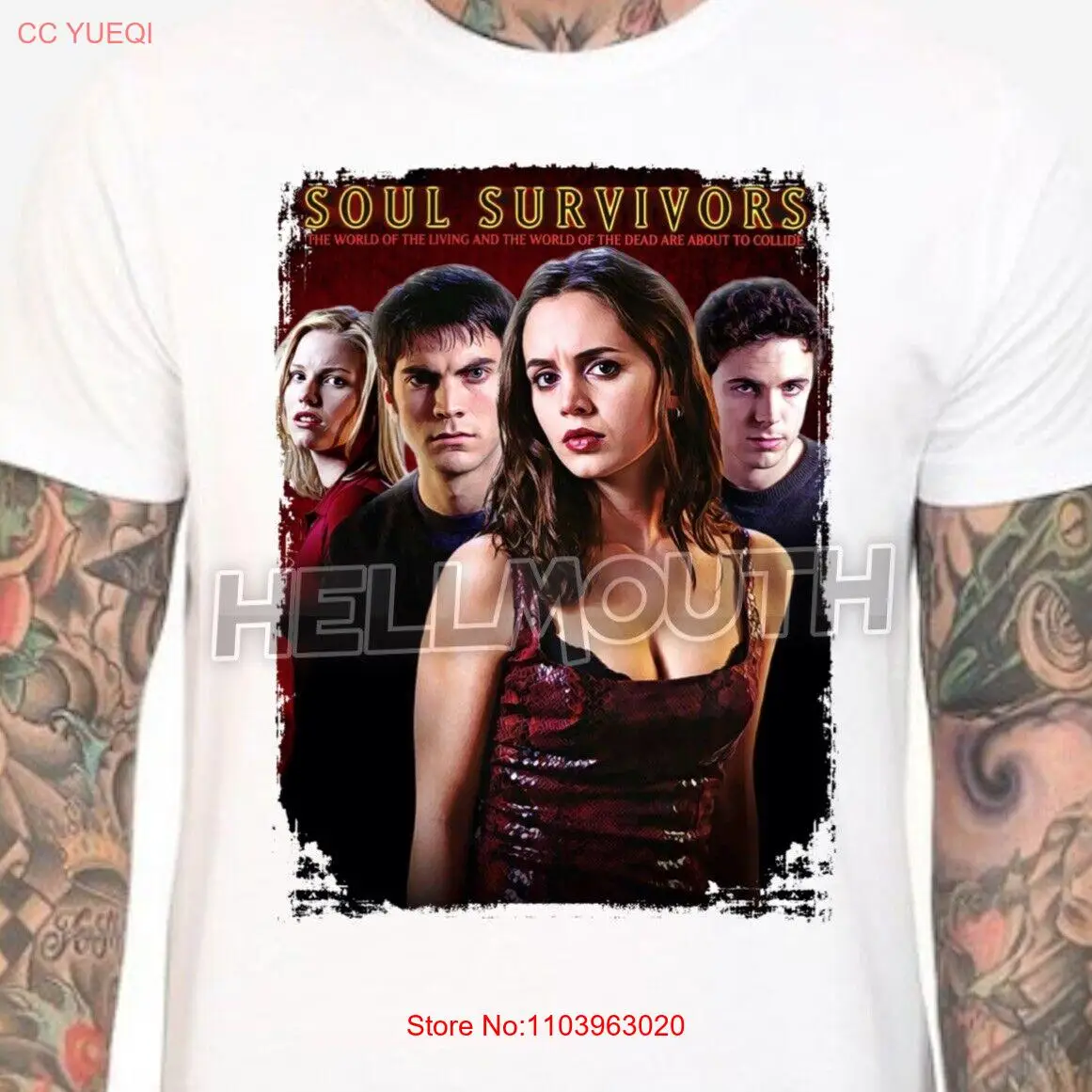 Soul Survivors 2001 Movie t-shirt - Mens & Women's sizes - Eliza Dushku Buffy