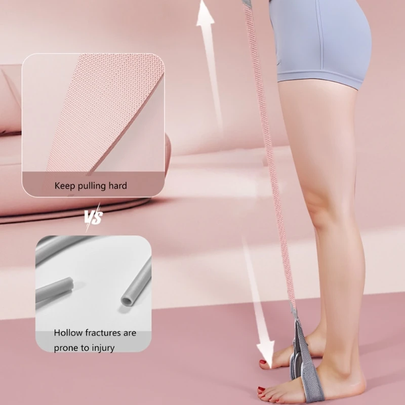 

Pedal Resistance Band Yoga Tension Rope Exercise Bands for Waist Arm Leg