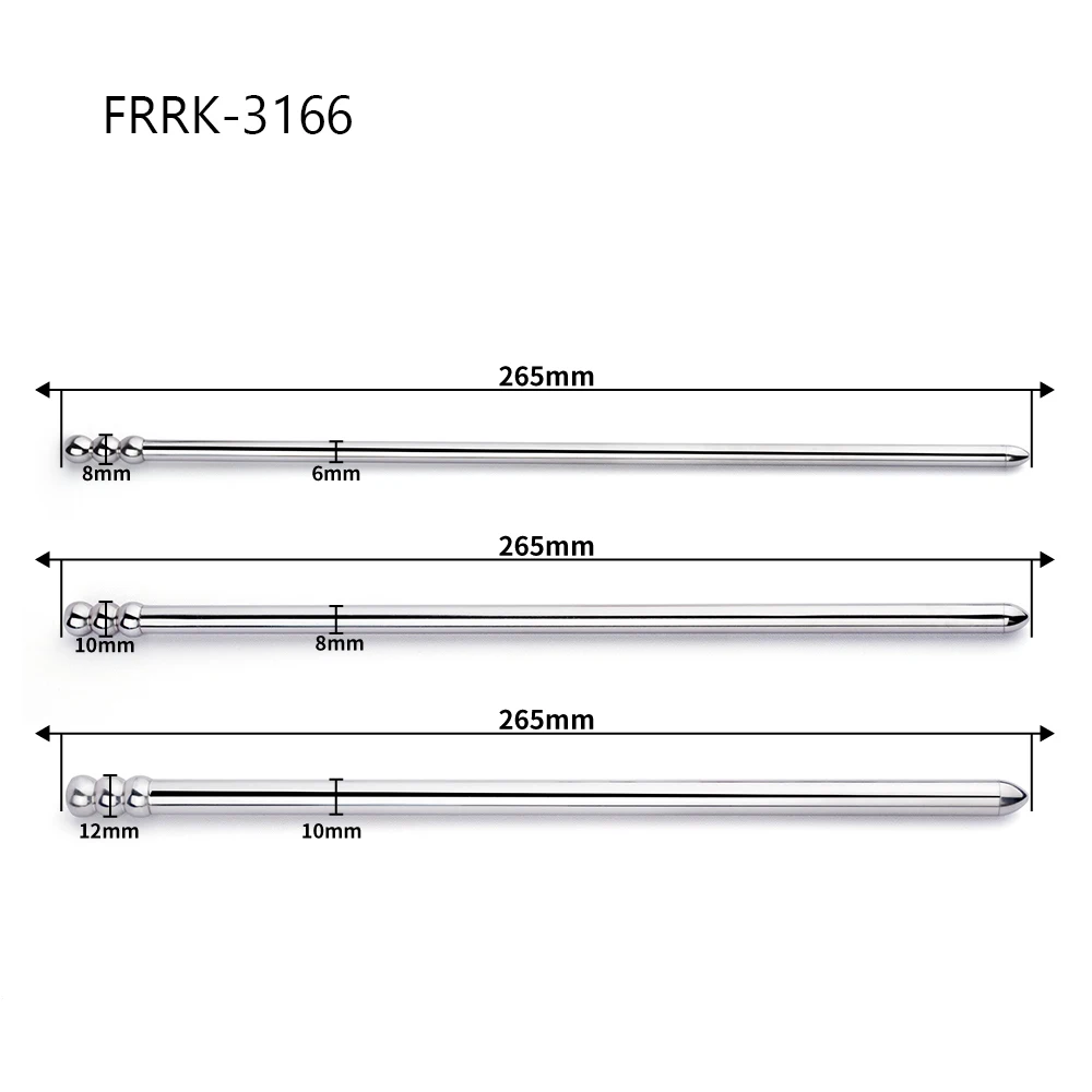 FRKO Protaste Stimulation Urethral Penis Plug Stainless Steel Urethral Dilator Sounding Rod Catheter Masturbation Sex Toys Men view 2