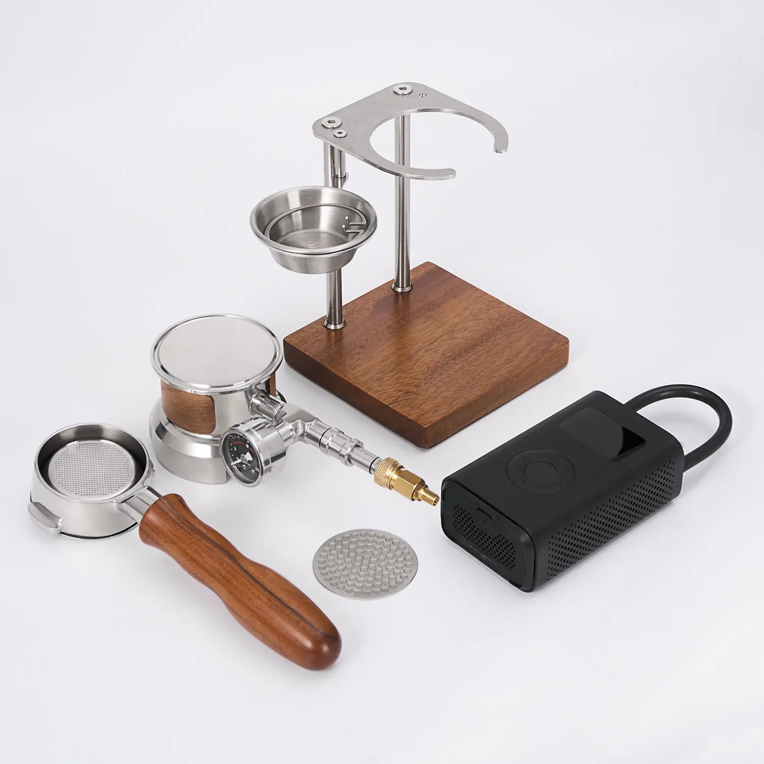 Pneumatic Coffee Machine Portable Manual Home Outdoor Air Pump Air Pressure Extraction Espresso Semi-automatic Coffee Maker