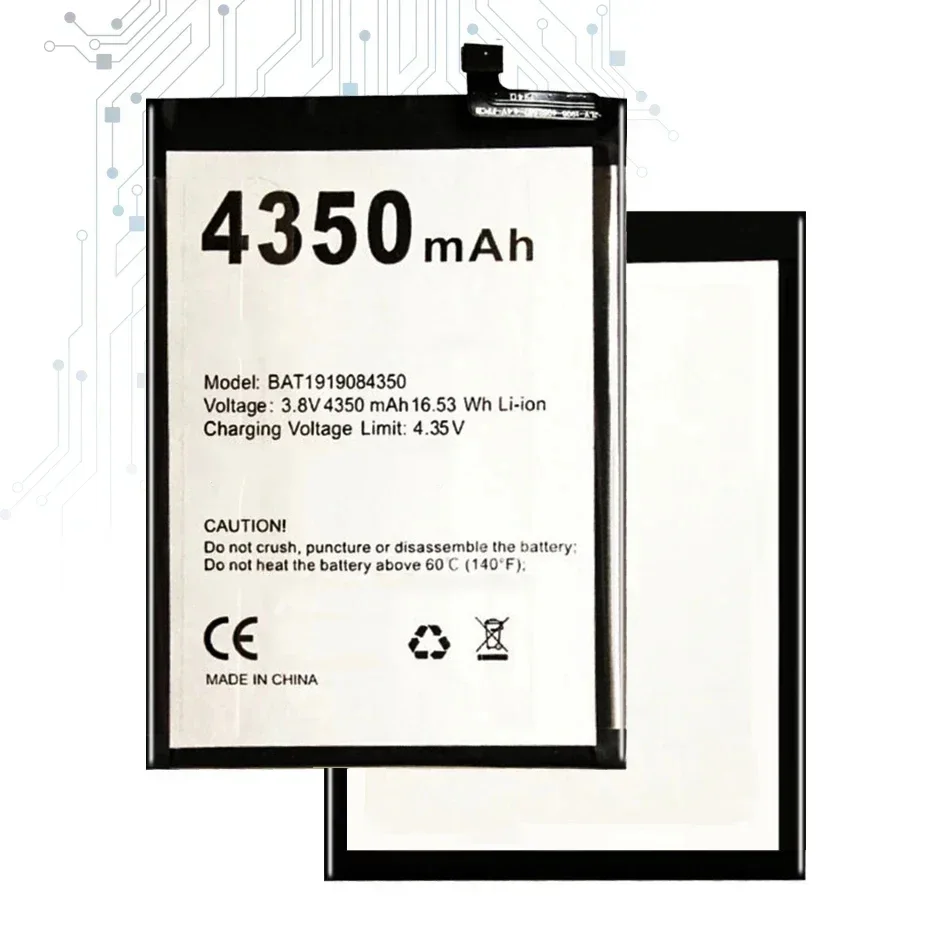 

БАТ 1919084350 Сменный аккумулятор для DOOGEE N20 N20Pro N20 Pro