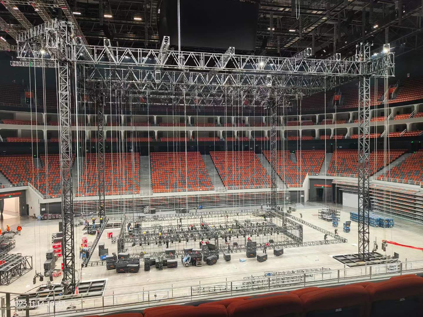 

Good Product High Quality Good Price Aluminum Lighting Truss Stage Truss With Arc Roof For Concert Exhibition Events