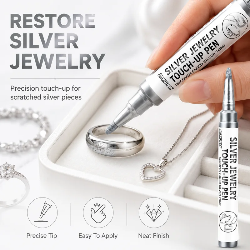 Body Jewelry Repair - JOKJOK Nieuwe Zilveren Kantoorstift: Een reparatiepen