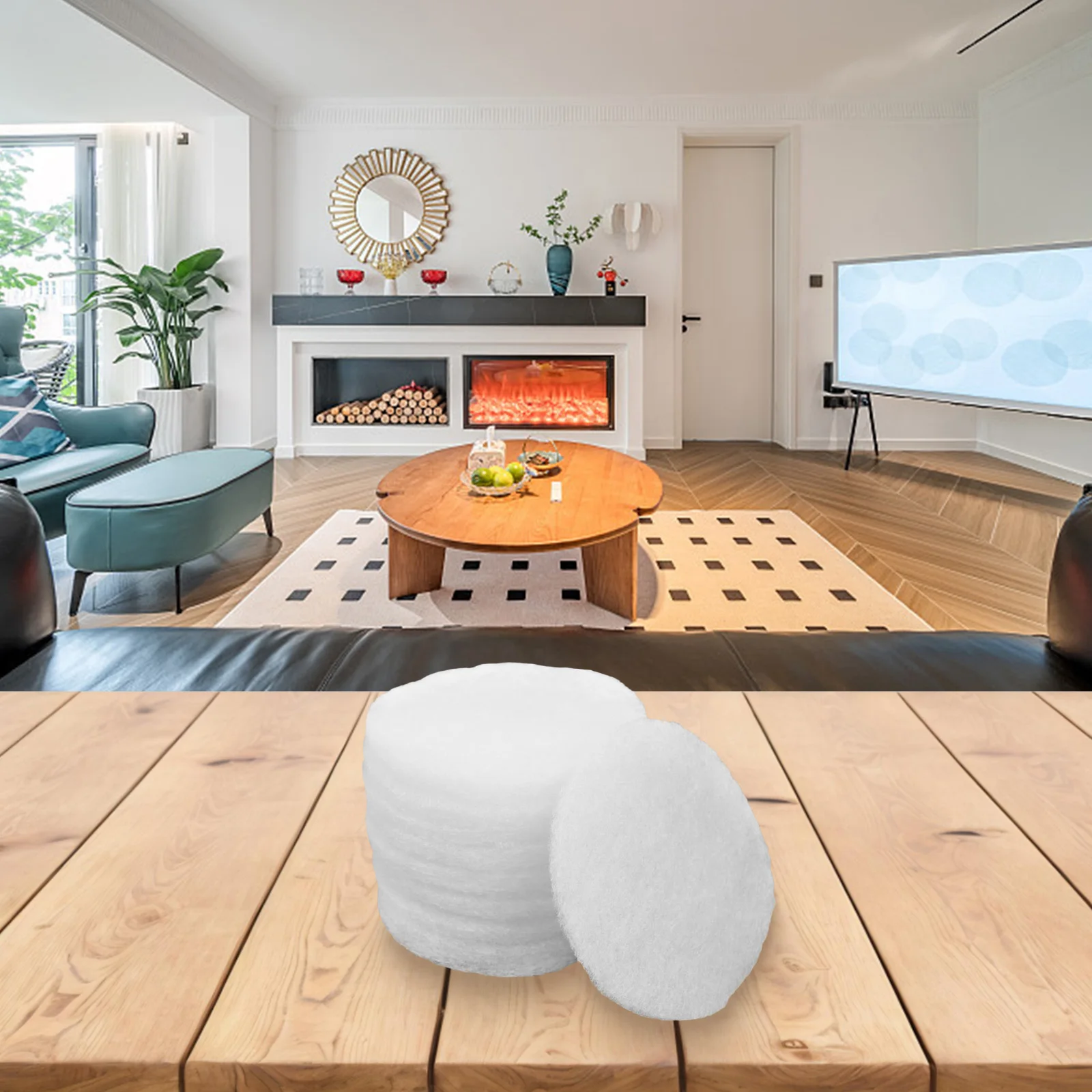 Dust Capture Home Ventilation 110 Mm Air Filter G3 ISO Filter Fire Protection Class F1F1K1 Higher Filtration Efficiency