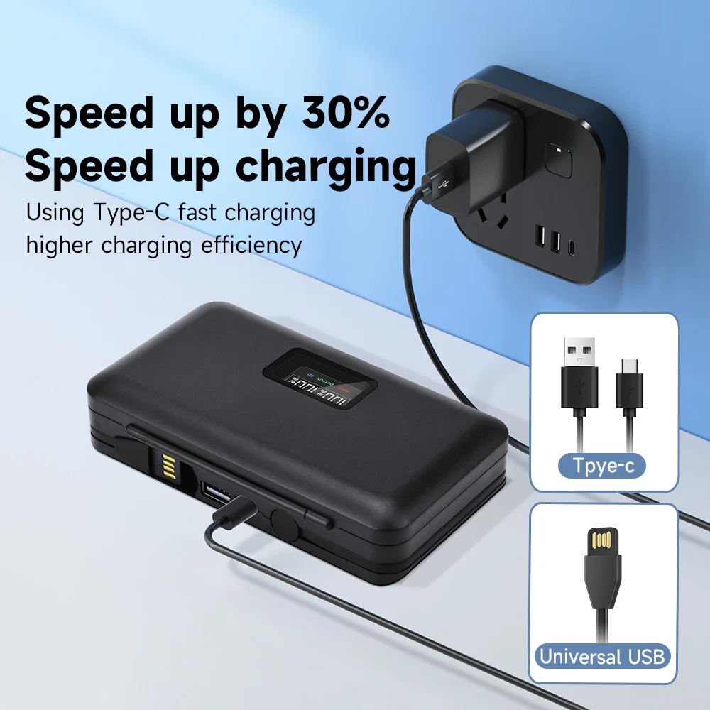 بالو DMW-BLK22 BLK22 USB شحن البطارية + علبة شاحن LCD لباناسونيك لوميكس DC-S5 DC-S5K GH5 II GH6 S5M2 S5M2X GH5M2 كاميرات