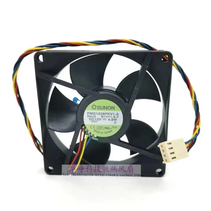 

Original 8CM 80 * 80 * 20MM magnetic suspension temperature control fan 12V 4.8W PMD1208PKV1-A 4-wire