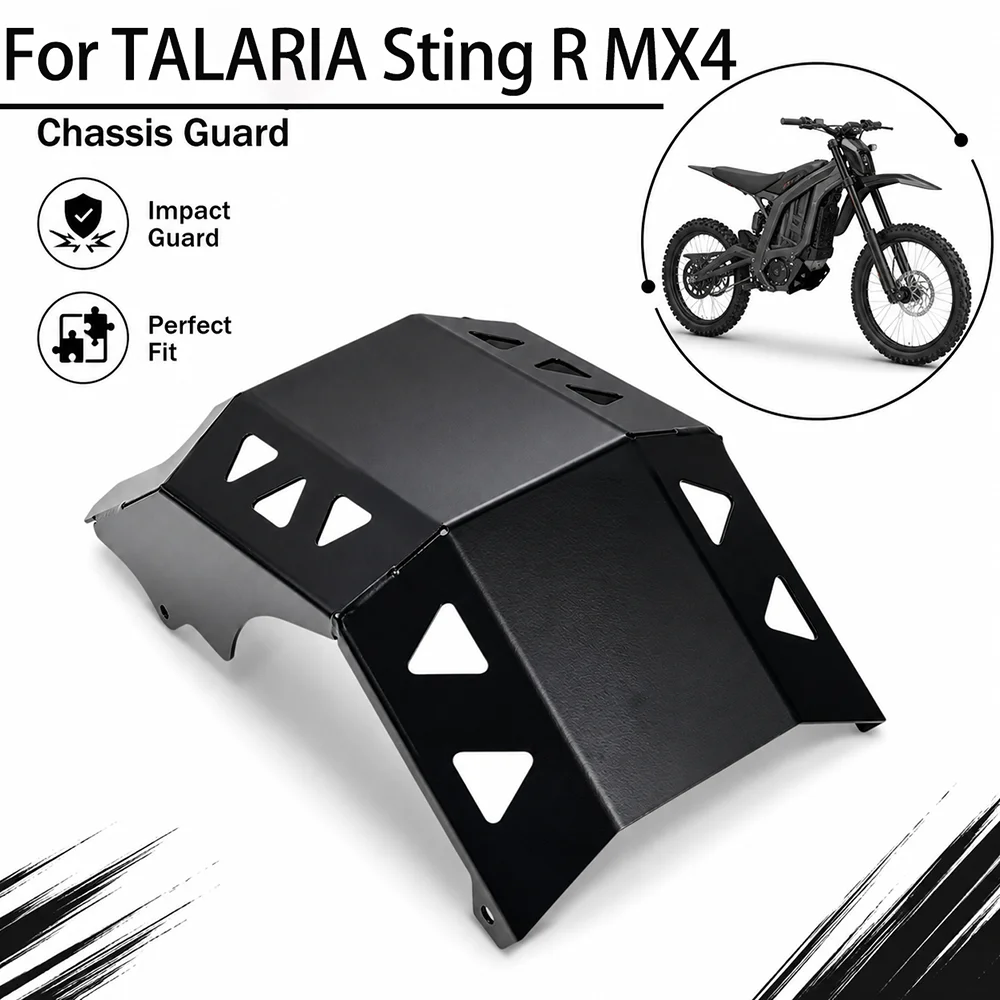 For TALARIA Sting R MX4 Chassis Guard Protection Underbody Shield Skid Plate Electric Dirt Bike Parts Motorcycle Motocross