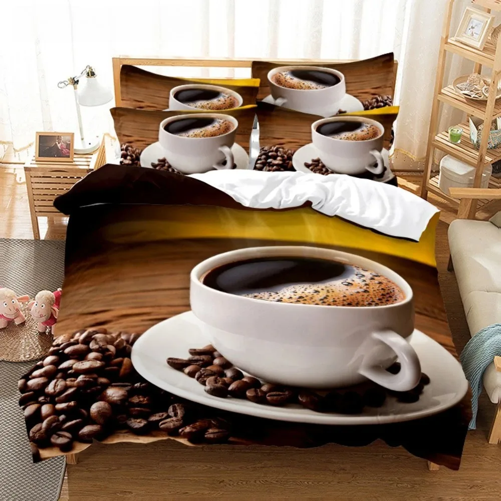 

Food Beef Bedding Set 3D Fresh Meat Duvet Cover King/Queen Size Delicious Seafood Sashimi Drumstick Steak Realistic Quilt Cover