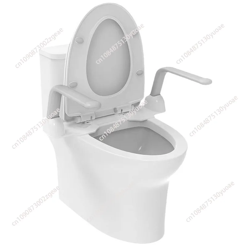 Armrest for toilet, foldable support, support for the elderly, bathroom safety railing