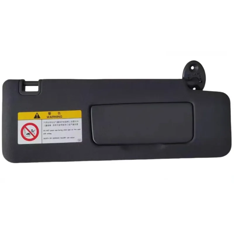 Genuine Front Windscreen Sunshade Sun Visor with Makeup Mirror Black 1pc for Toyota Sienna Granvia Brand New