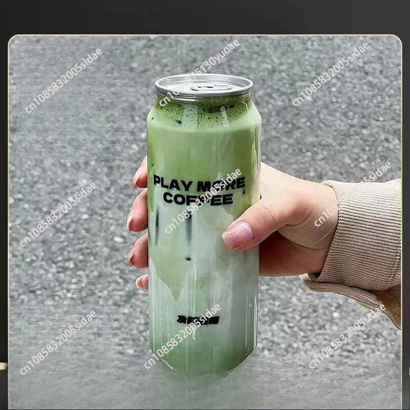 100pcs PET bottle can commercial coconut water, milk tea, juice transparent beverage bottle 500ml