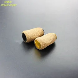 Cork Wood Knob Soft Lumber Baitcast Fishing Reel Accessories Suitable For D S Black And Gold Lid 10g