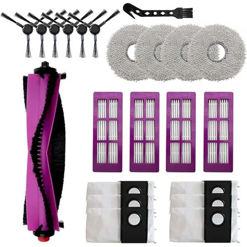 

Качественные сменные аксессуары Benchmade для пылесоса Eureka J15 Ultra: основная и боковые щетки, насадки для влажной уборки, HEPA-фильтры, мешки для сбора пыли.