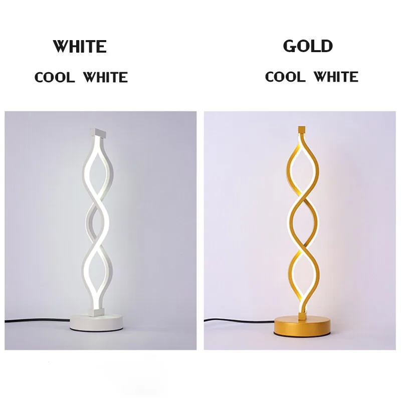 

2024 Modern LED Creative Desk Lamp Night Light Fixtures Home Appliance Interior Decoration Bedroom Beside Lamps Official-website