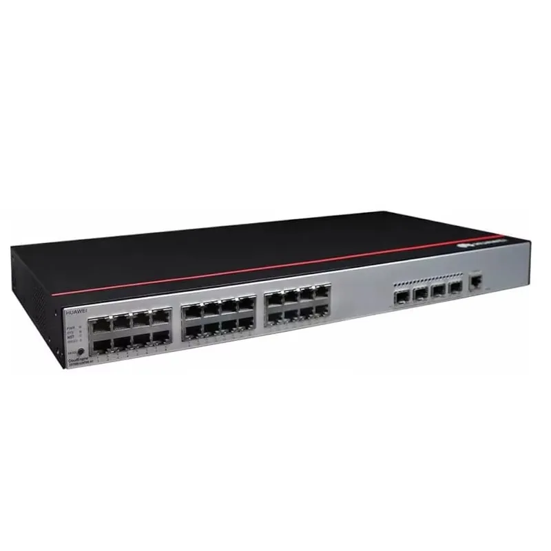 

Original New S5735-L24P4XE-A-V2 24*10/100/1000BASE-T Ports 4*10GE SFP+ Ports 24 Ports Network Switch