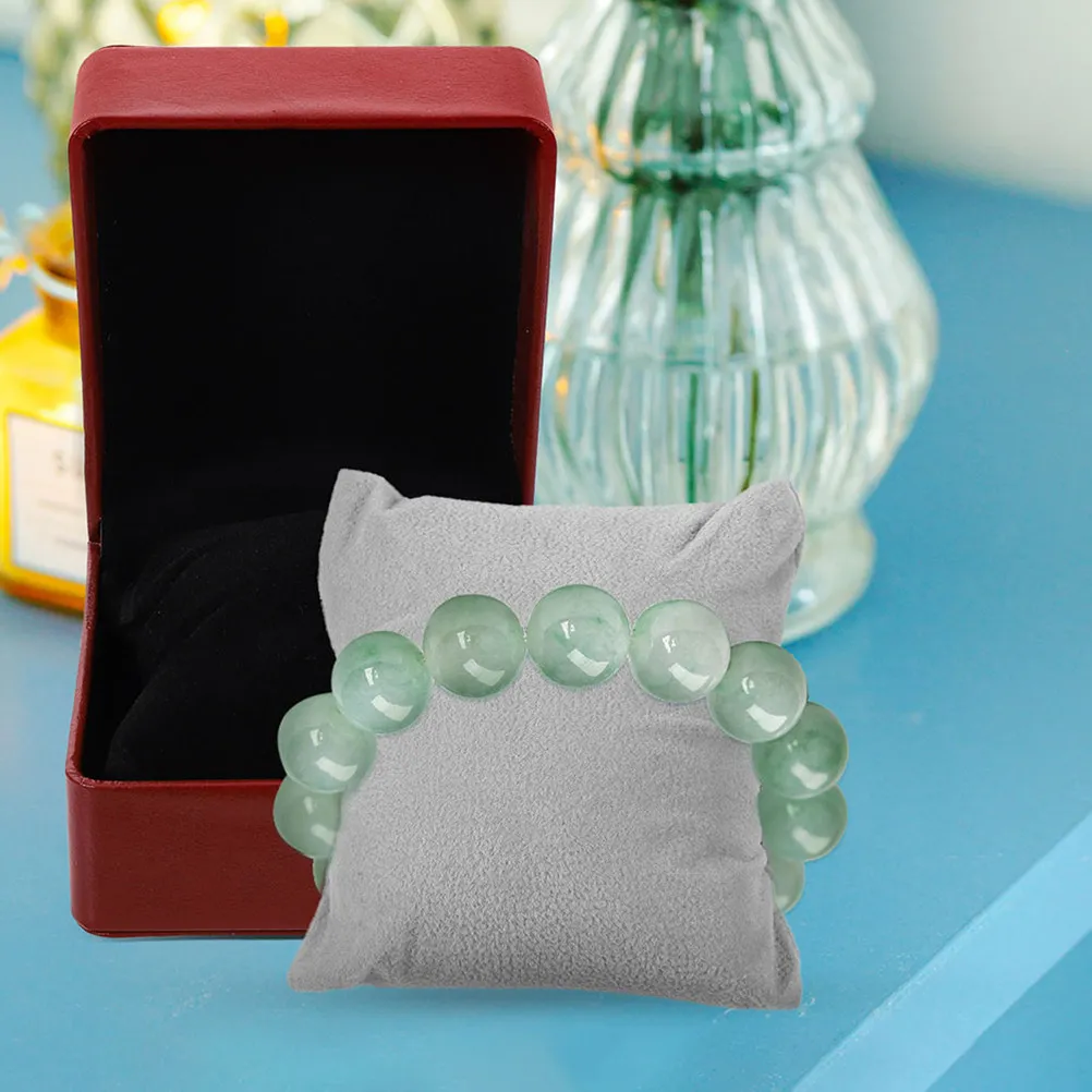 

5Pcs Bracelet Display Pillows Soft Cloth Tiny Watch Pillow Cushion for Jewelry Display Elegant Small Pillow for Home Office