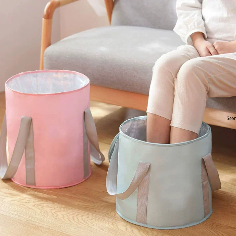 Foldable Portable Folding Foot Soak Bath Tub with Heat Preservation - Multifunctional Deep Basin, Foot Spa Bucket massagem image 6