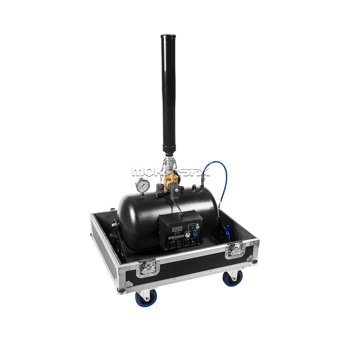

Супер машина для конфетти Co2 с кейсом для полетов, большая пусковая установка для конфетти, стадионная пушка для конфетти для праздника