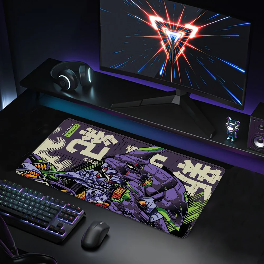 

Big Mouse Pad Gaming Accessories Xxl Extended Mats Offices Rug Esports Anime Gamer Mause Mousepad A-evanGElions-n Deskmat Desk
