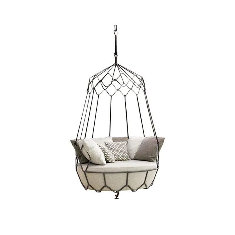 

Leisure Villa Terrace Swing Hanging Basket Outdoor Garden Courtyard Hanging Rattan Cradle Chair Hotel Homestay Sofa Chair