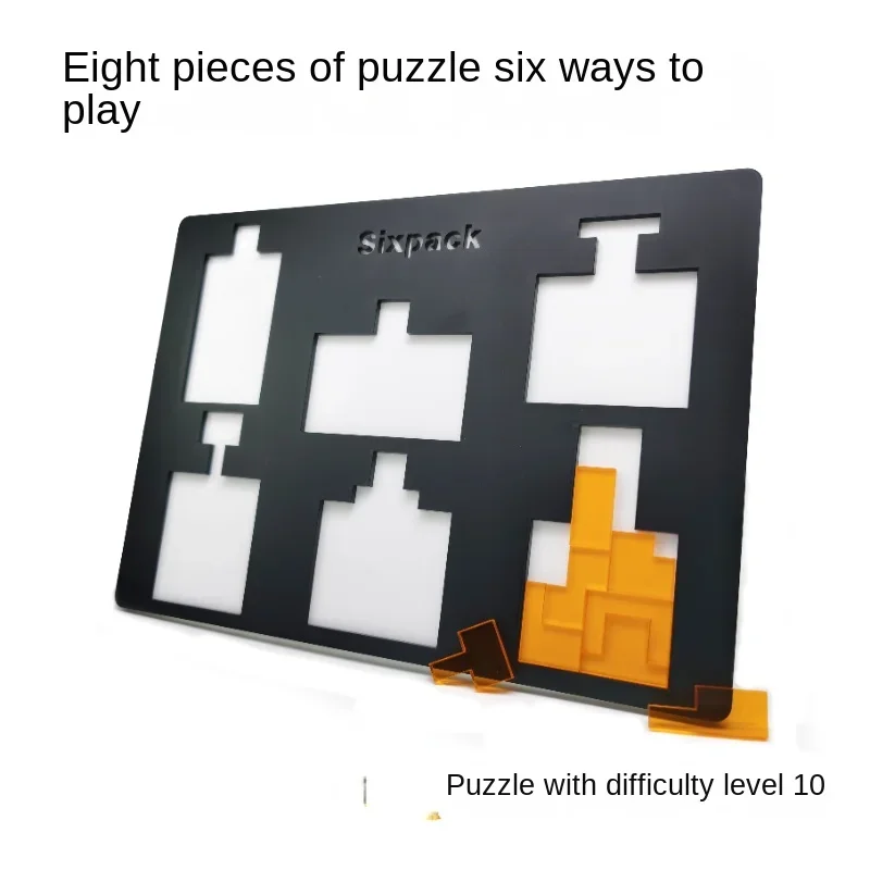 Puzzle Six HI 10 Difficulty dos Toys, Super High Fever Brain, Recyclof