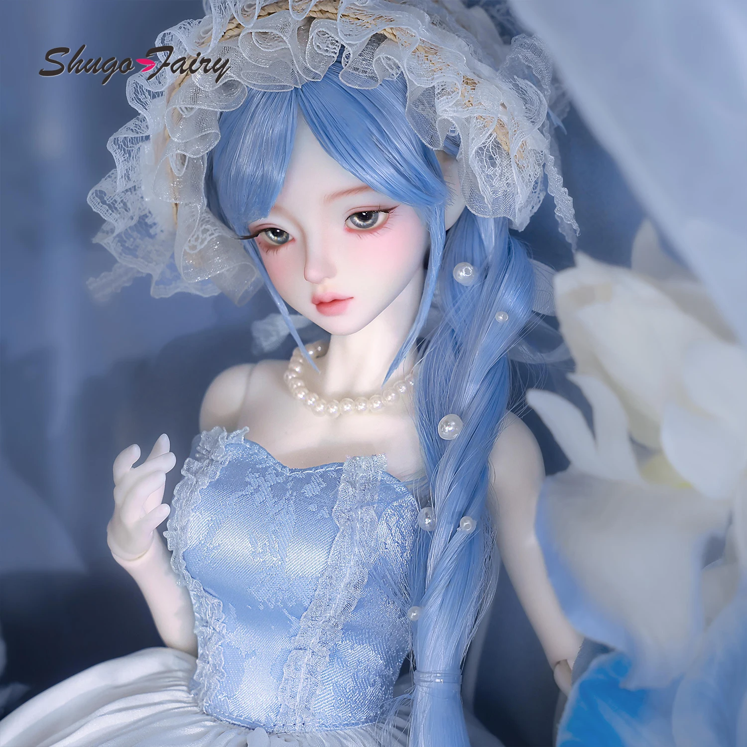ShugaFairy 1/4 BJD Full Set Sadie D Watercolor Series Anime  Russian Oil Painting Style Romantic Female Resin Head Doll