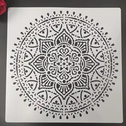 30 *30cm Large Mandala Geometry DIY Wall Painting Layering Stencils Scrapbook Coloring Embossing Album Decorative Template N9