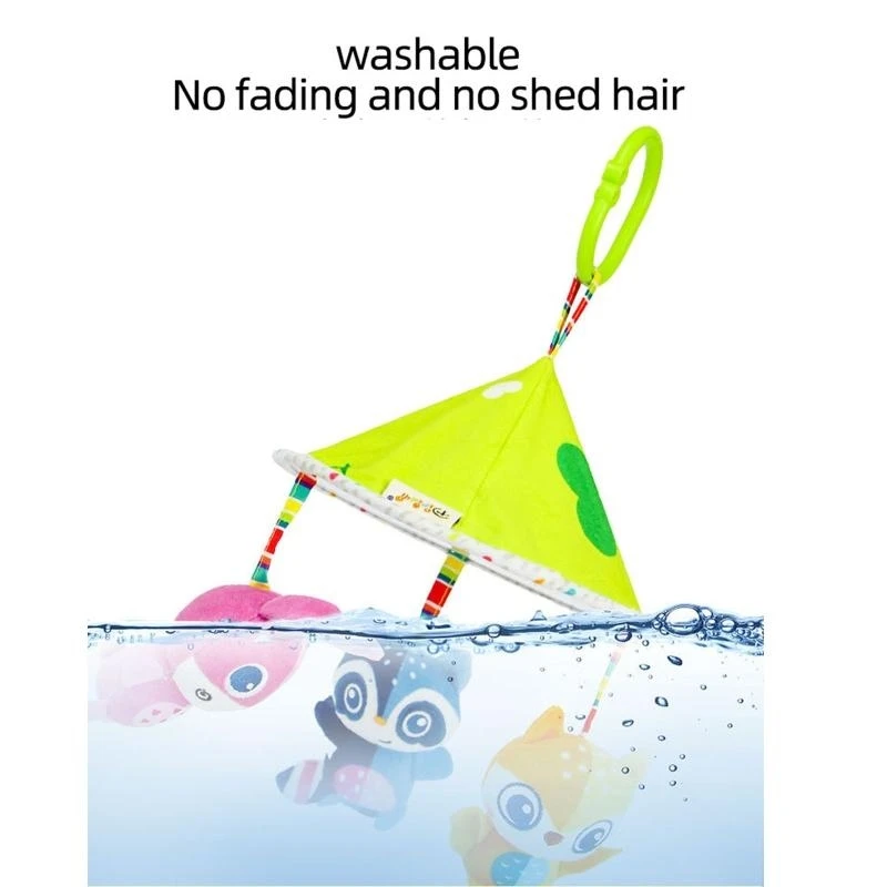 Le migliori offerte per Passeggino sonaglio giocattolo passeggino carillon vento carrozzina pendente presepe letto appeso