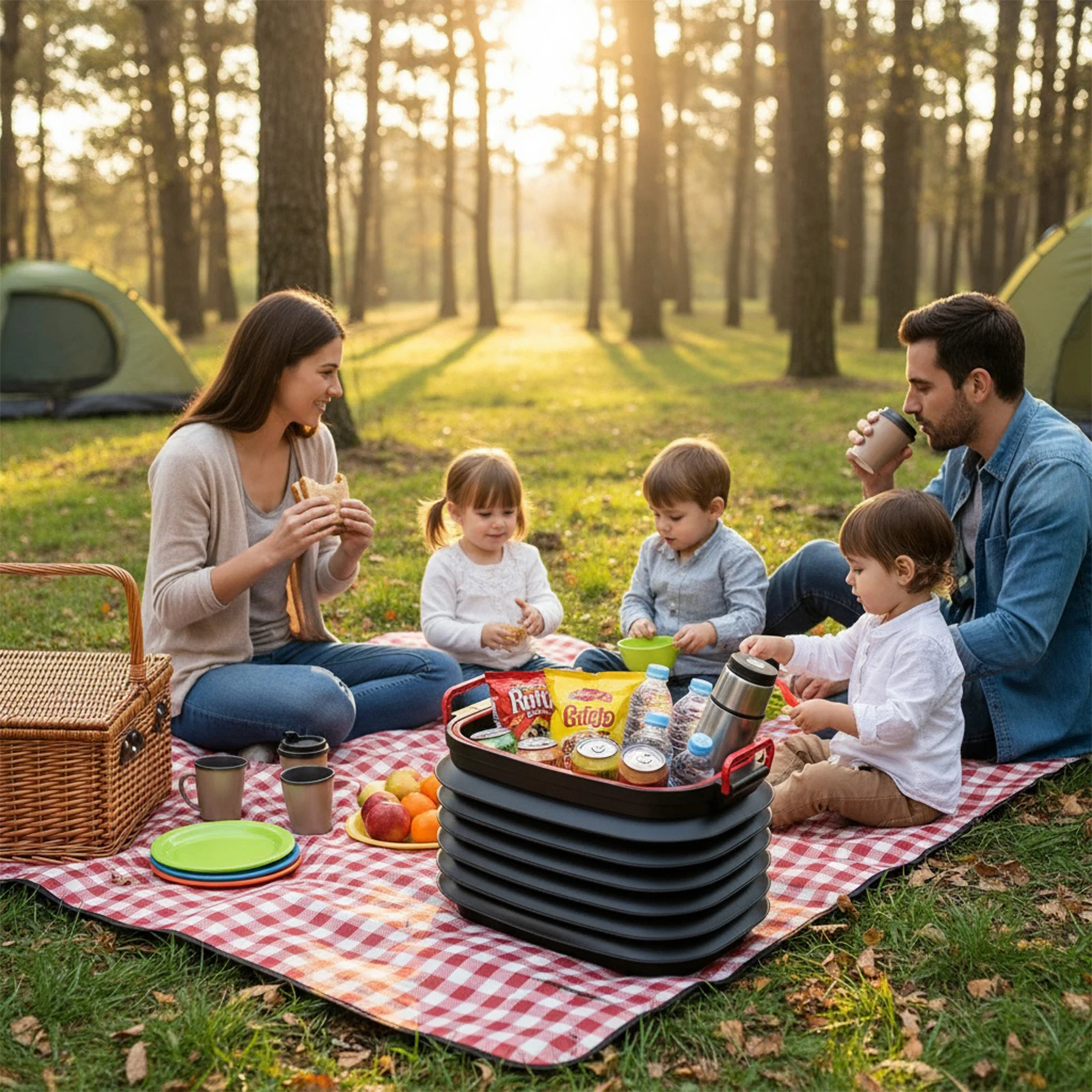 

Складное телескопическое ведро 37 л с ручкой, многофункциональное ведро для хранения, портативный органайзер для багажника автомобиля, ведро для рыбалки на открытом воздухе