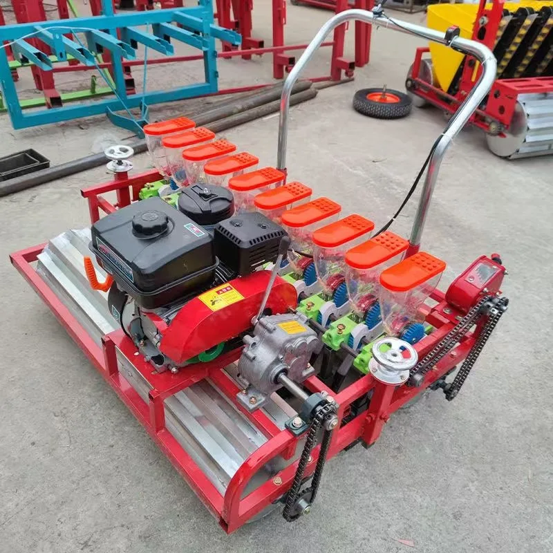 Electric Precision Vegetable Planter Four-stroke Small Seed Planter Seedless Green Manual Vegetable Planter