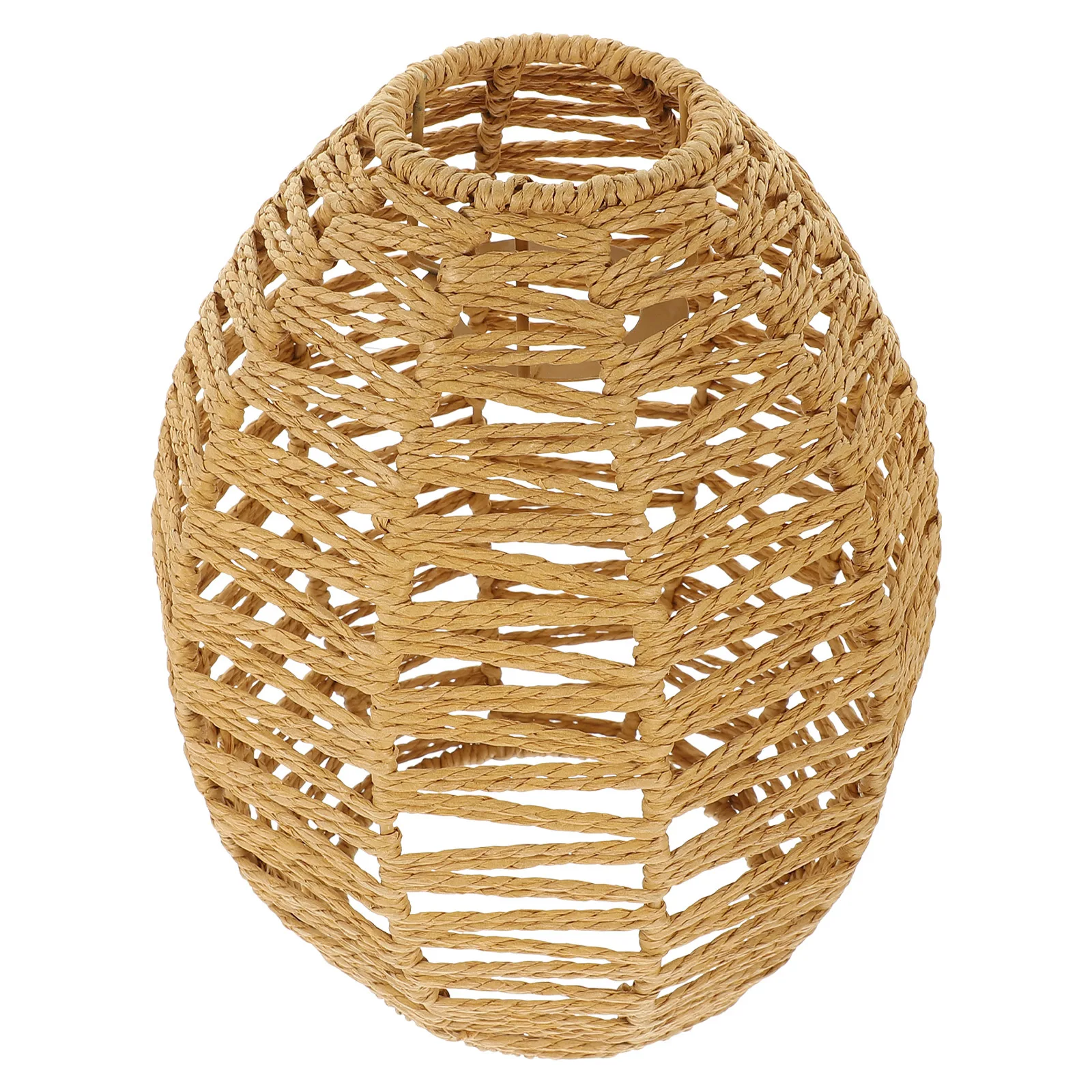 

Тканый абажур в деревенском стиле, декоративный цвет хаки, ручная работа, бумажный металл премиум-класса, долговечный, универсальное применение, низкий ключ